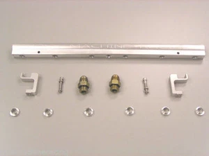 Kit de actualización de riel de combustible Toyota Supra 2JZGTE anodizado transparente RMR-070-ASSY - Imagen 1 de 3