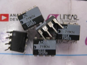 1X AD711KN Precision High Speed BiFET Op Amp AD711 - Picture 1 of 1