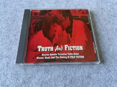 Truth And Fiction CD 1994 Promo Quentin Tarantino Pulp Fiction MCA - Image 1 of 3