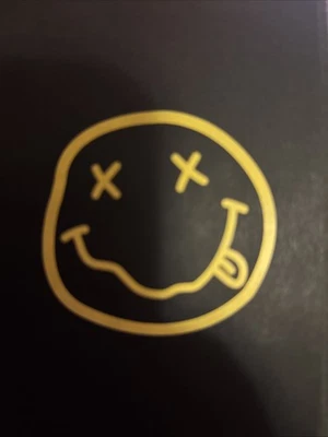 Nixon Nirvana Smiley Sentry Collection Limited Vintage Silver #226 - Image 1 of 2