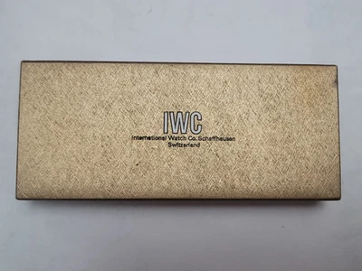 Vintage 1970's IWC International Watch Co Schaffhausen Watch Box For Ingenieur - Image 1 of 4
