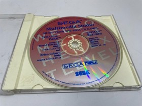 Sega Multimedia Studio Promo CD Music-Sega CD Games Jurassic Park/Batman Returns