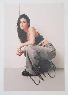 * Lena Meyer Landrut * Autogrammkarte Originale Unterschrift * Musik * - Bild 1 von 2