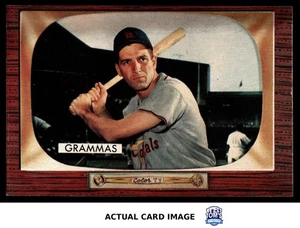 1955 Bowman #186 ALEX GRAMMAS St. Louis Cardinals VG - Picture 1 of 4