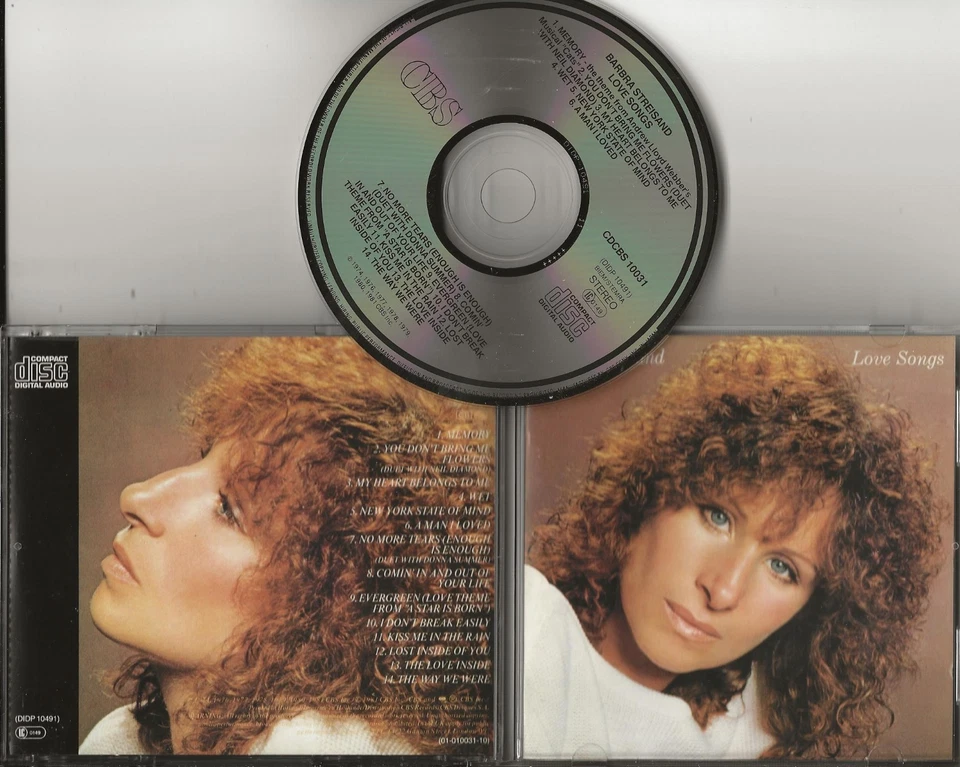 BARBRA STREISAND Love Songs cd 1st Japanese press No Barcode Neil Diamond - Image 1 of 1