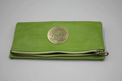 Árbol magnético plegable vintage de cuero granulado morera verde 10" (algunos daños) Foto 1 de 4