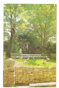 Grotto Of Lourdes, Shrine Of The Sacred Heart, Beauvoir Sherbrooke, QC Postcard - Bild 1 von 2