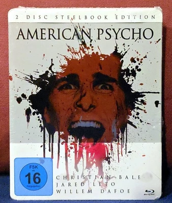 American Psycho Limited Steelbook Edition Blu-ray UNCUT Christian Bale 2000 - Bild 1 von 4