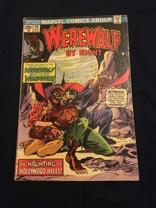 Hombre lobo de noche # 19 Drácula cubierta terror Marvel Comics 1974 - Imagen 1 de 2