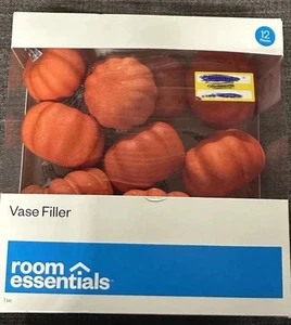 Room Essentials Riempitivo Vaso Zucca 12 Pezzi Nuovo - Foto 1 di 3