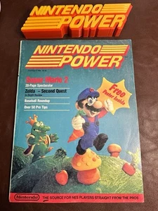 Nintendo Power Magazine First Premier Issue 1 Super Mario 2. Jul/Aug 1988 Zelda! - Picture 1 of 11