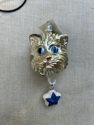 1997 Patricia Breen Here Kitty Kitty Ornament 2 Piece - Image 1 of 4