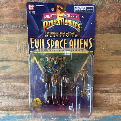 Power Rangers Evil Space Alien 1995 - Spinning Head Attack Mastervile serie 4 Foto 1 de 4