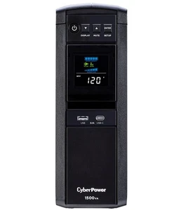 CyberPower GX1500U-R Gaming 1500VA 12 gniazd LCD UPS - certyfikowany odnowiony - Zdjęcie 1 z 9