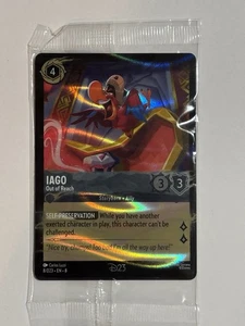 Carta Promo 2025 Disney Lorcana D23 Iago Fuori Portata D23 Membro Oro Esclusiva - Foto 1 di 3