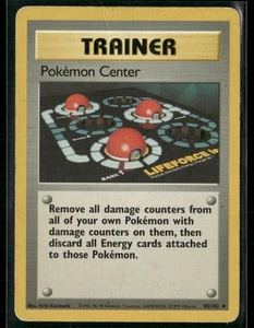 Pokemon Center Uncommon Base Set (Shadowless) 085/102 LP - Picture 1 of 2