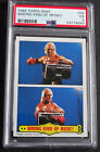 1985 Topps WWF #56 Hulk Hogan mauvaise carte de lutte musicale PSA 5 EX