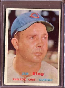 1957 Topps 186 Jim King VG #D207187 - Picture 1 of 1