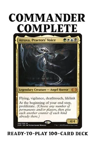 Atraxa, Praetor's Voice PROLIFERATE COUNTERS GIFT Magic MTG Commander Deck - Bild 1 von 9
