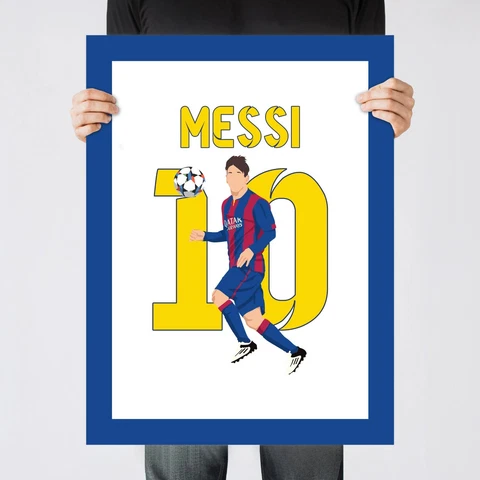 Messi Goal El Clasico, 2015 UCL Semi-Final Print/Poster/Wall-Art [Part 2 of 3] Cover