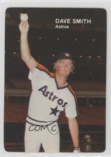 1984 Mother's Cookies Houston Astros Stadium Giveaway Dave Smith #13