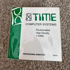 Time Computer Systems 3,5" 2HD 2Mb/1,44Mb Disketten Disketten - 10er Pack - Bild 1 von 5