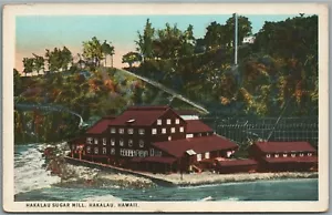POSTAL ANTIGUA HAKALAU HI SUGAR MOLINO - Imagen 1 de 2