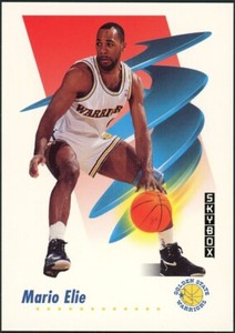 1991 SkyBox Mario Elie Rookie Card #89