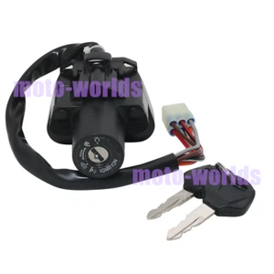 IGNITION SWITCH KEYS for Suzuki GSX1300R Hayabusa 99-07 37100-24F00 37100-24F10 - Picture 1 of 9