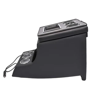 Armlehne Armlehnenbox Für 2016-21 Benz Vito W447 mit LED Licht Zentraler Schwarz - Bild 1 von 12