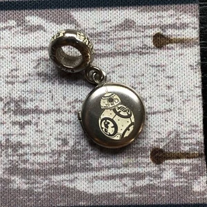 Kay Jewelers Star Wars BB-8 Droid Medaillon Hänger Charm Sterlingsilber Disney - Bild 1 von 8