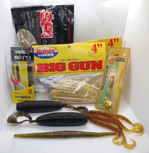 Lotto Gomme assortite - Soft bait - Esche morbide + Extra! - Pesca - CD973 - Picture 1 of 13