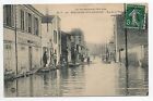 BOULOGNE BILLANCOURT Hauts de seine CPA 92 Innondations rue de la plaine en 1910