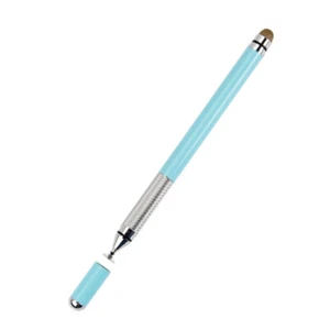 Penna capacitiva attiva con stilo doppio tocco in metallo 2 in 1 per tablet - Zdjęcie 1 z 12