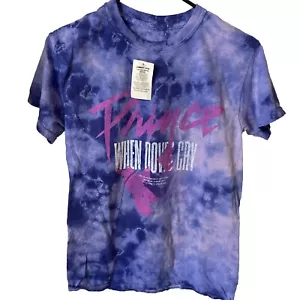 Camiseta The Prince Estate When Doves Cry Gráfica Púrpura Unisex XS Tie Dye Nueva con Etiquetas - Imagen 1 de 9