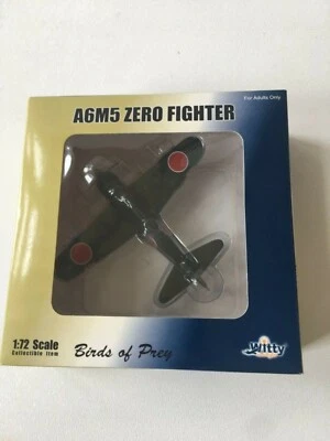 Witty Wings 1/72 "Birds of Prey" Segunda Guerra Mundial Die Cast Metal A6M5 japonés Zero Fighter Foto 1 de 4