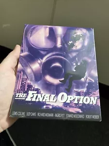 The Final Option (Blu-ray, 1982) With Slipcover ~ Kino Lorber ~ NEW! REGION A - Picture 1 of 6