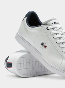 Lacoste men's Carnaby Evo 119 white PREMIUM leather B-Grade Trainers