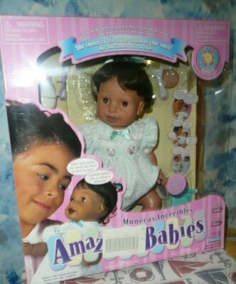 Amazing Babies by Playmates Spanish Interactive Doll *EXCELLENT! - Image 1 of 3