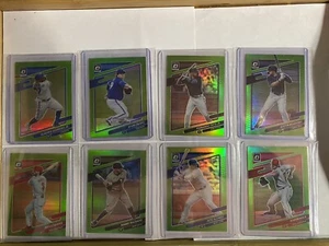 2021 Panini Donruss Optic Lot LIME GREEN PARALLELS Lot - Picture 1 of 3