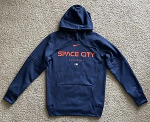 Houston Astros Nike Authentic Collection City Connect Mens SMALL Pullover Hoodie - Picture 1 of 7