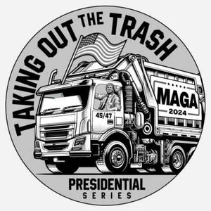 Ronda de plata TRUMP 1 OZ .999 BU MAGA 2025Sacar la basura 2025 L/E 0146/4500 - Imagen 1 de 3