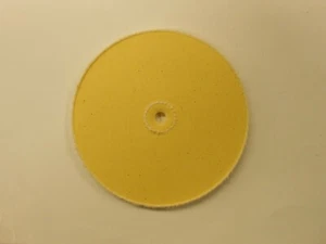 Aficionados al pulido de muselina amarillo suelto de 6"" x 20 capas x 3/8"" orificio - Imagen 1 de 1