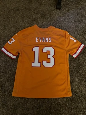 Tampa Bay Buccaneers Mike Evans #13 Nike Orange Throwback 2025 NFL Game Jersey - Image 1 of 2