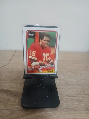 1988 Topps  Christian Okoye # 363 Kansas City Chiefs - Image 1 of 2