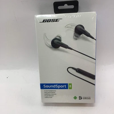 Nuove cuffie auricolari Bose SoundSport per dispositivo Samsung e Android 741776-0070 - Immagine 1 di 4