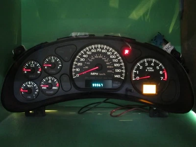 00-05 MONTE CARLO SS CUADRO DE INSTRUMENTOS VELOCÍMETRO TACÓMETRO KILOMETRAJE PROG 3208 Foto 1 de 4