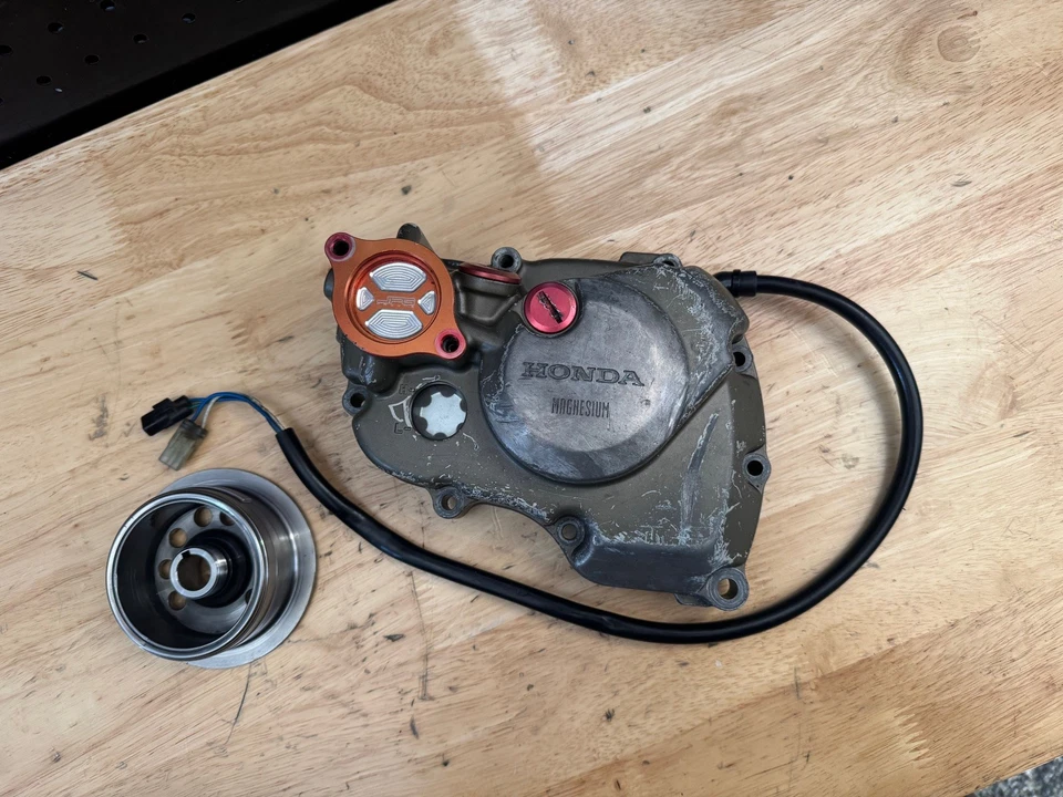 Honda CRF450R 2008 cubierta de estator y volante encendido 2004-2008 Foto 1 de 2