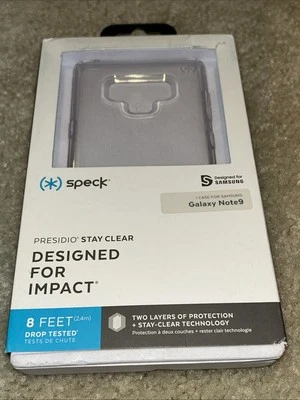 Speck Presidio Stay Clear Case for Samsung Galaxy Note9 - Image 1 of 4