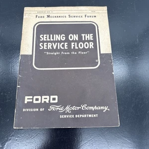 #8 Ford Mechanics Service Forum Manuals 1950 Selling On The Service Floor Cs3 - Picture 1 of 5